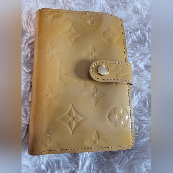 Louis Vuitton Monogrammed Gold Vernis Bifold Wallet Authentic Preloved - Picture 2 of 16